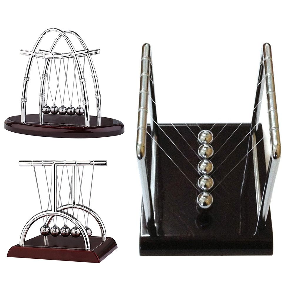 Newton Cradle Large - نموذج كرة توازن علوم الفيزياء ،
