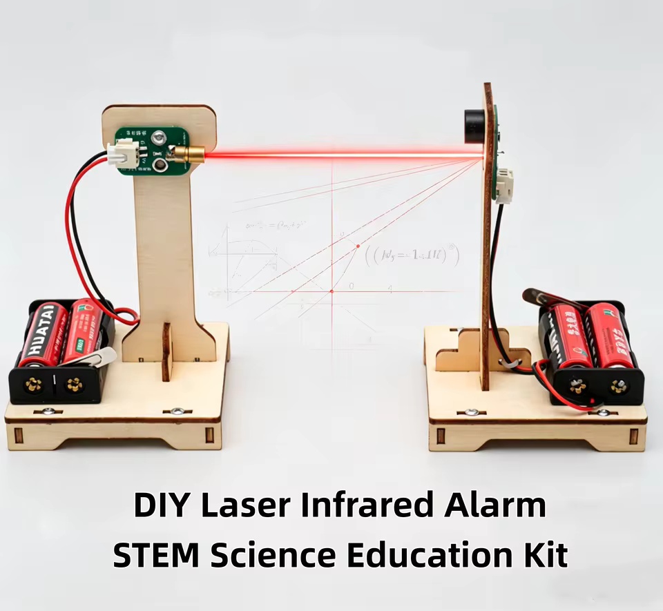 Science Diy Model - نموذج تعليمي للأشعة تحت الحمراء بالليزر