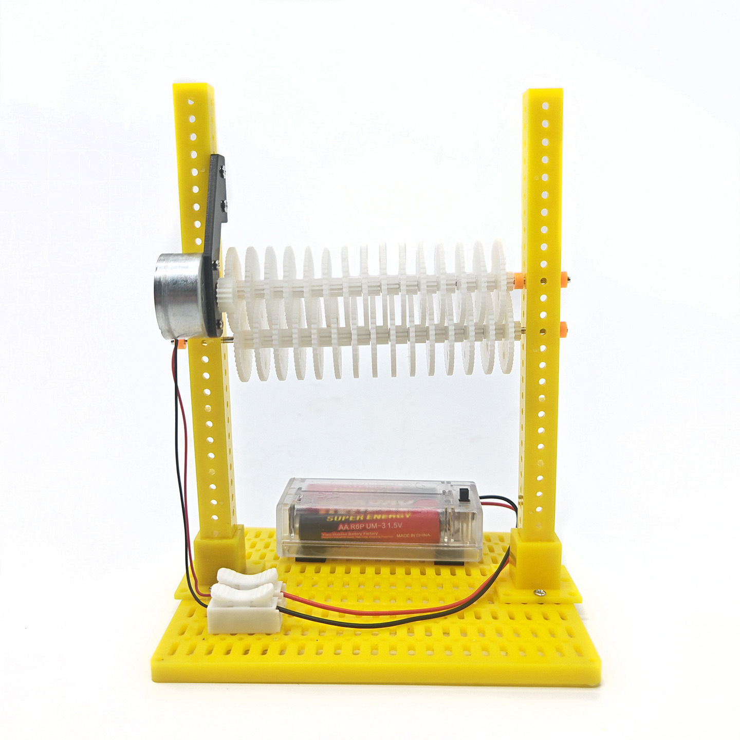Science Toys Diy - لعبة ألغاز التروس للأطفال رقم. مجموعة
