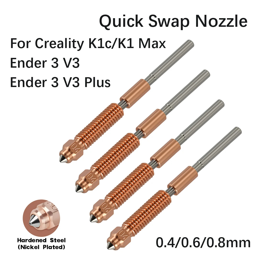 Science Max - ل Creality K1c فوهة K1 ماكس