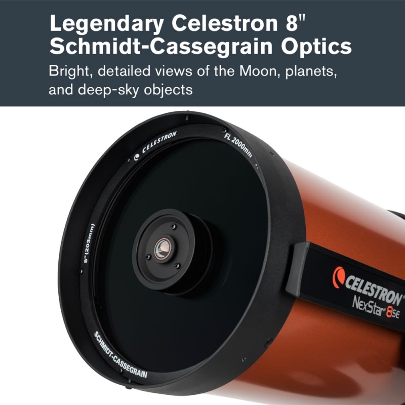 تلسكوب سيليسترون نيكستار 4SE/5 - مراجعة Celestron Telescope Nexstar 8Se وسعره