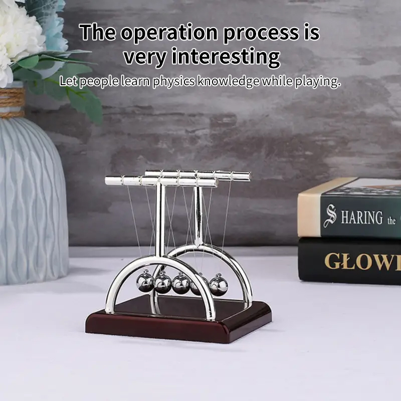 كرات توازن نيوتون بندول ، ديكو - مراجعة Newton Cradle Large وسعره
