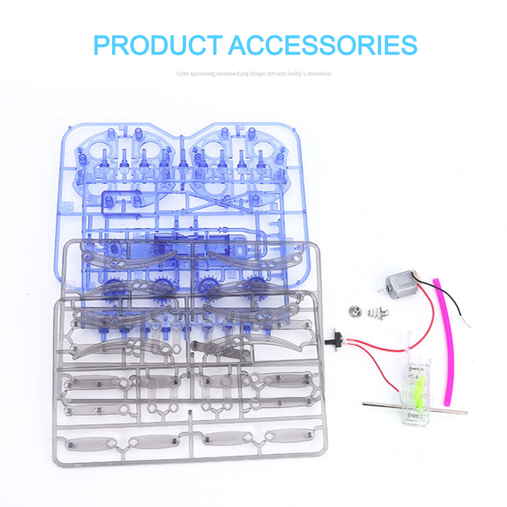 طقم روبوت العنكبوت الكهربائي ا - مراجعة Science Diy Model وسعره