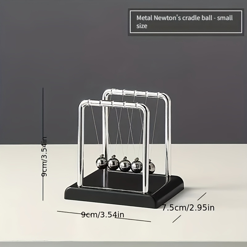 الكلاسيكية نيوتن مهد معدني سطح - مراجعة Newton Cradle Large وسعره
