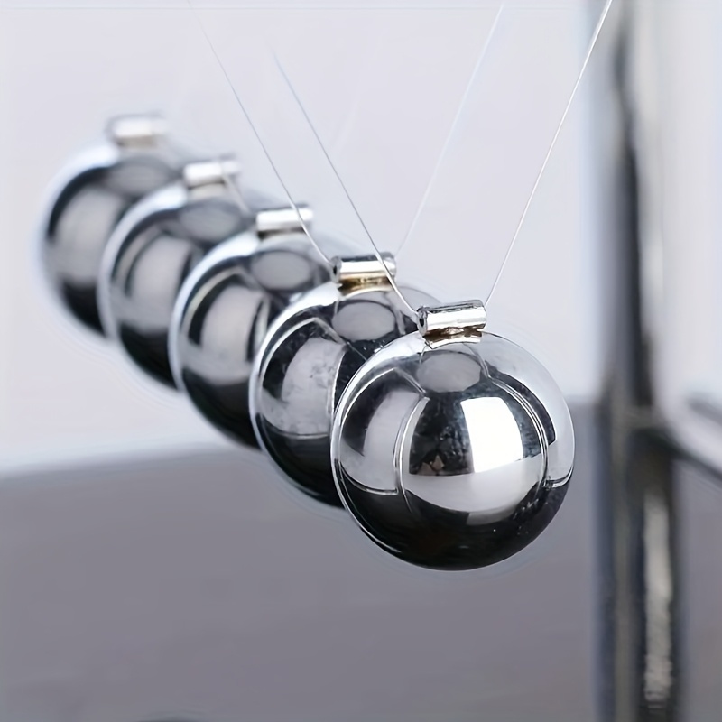 الكلاسيكية نيوتن مهد معدني سطح - مراجعة Newton Cradle Large وسعره