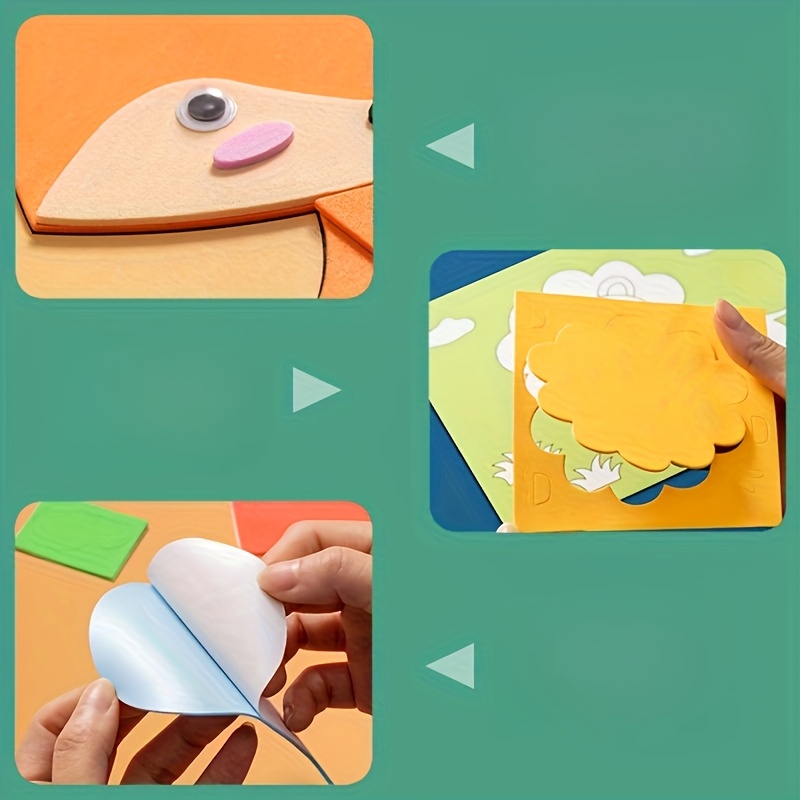 ملصقات ثلاثية الأبعاد للأطفال، - مراجعة Science Toys Diy وسعره