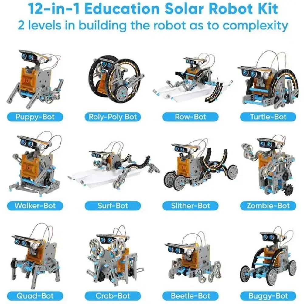13 في 1 مجموعة العلوم الروبوتي - مراجعة Science Toys Diy وسعره